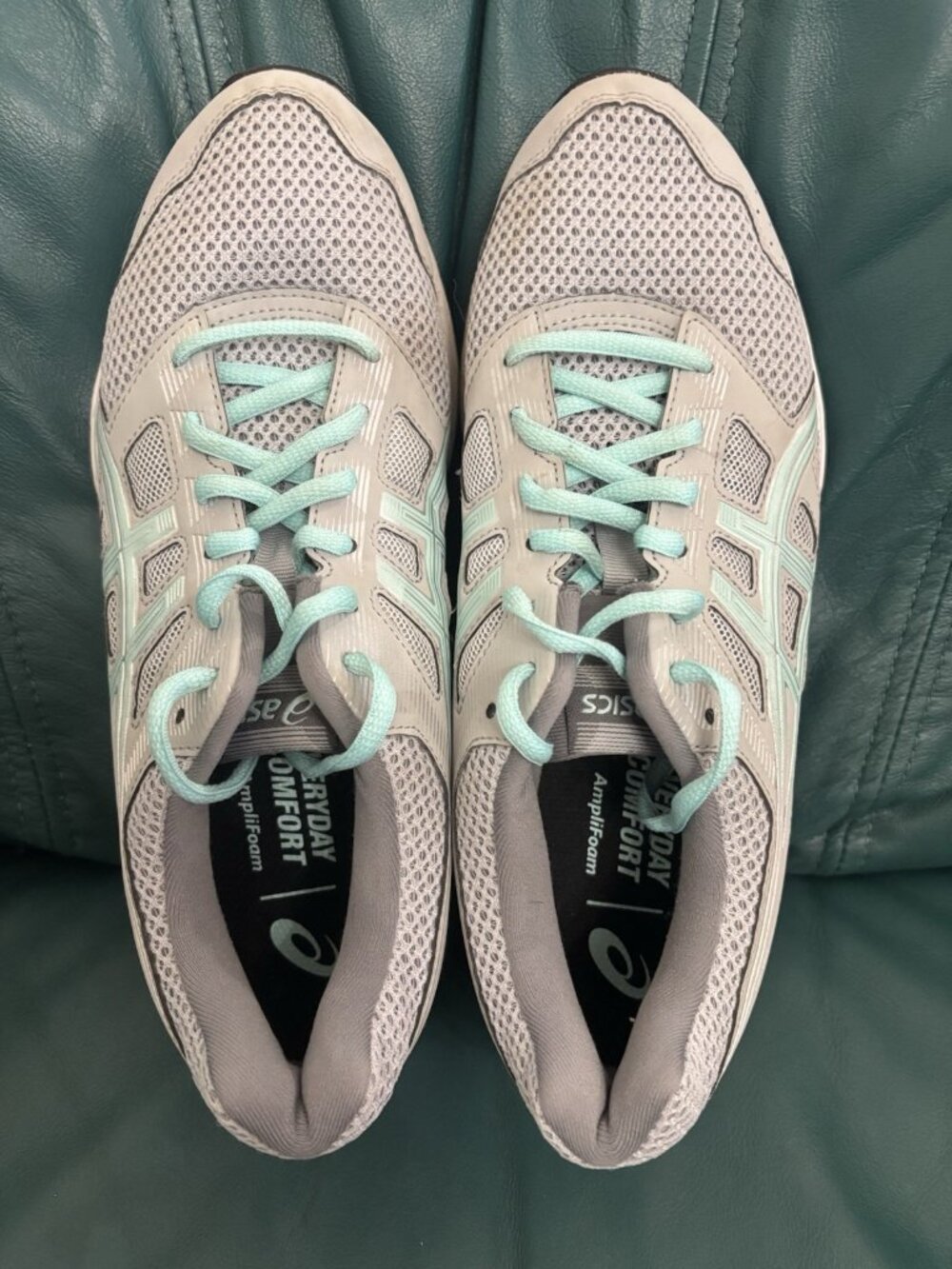Asics Gel Contend 5 Mid Grey Icy Morning Women's Shoes Size 9.5 - Picture 5 of 8